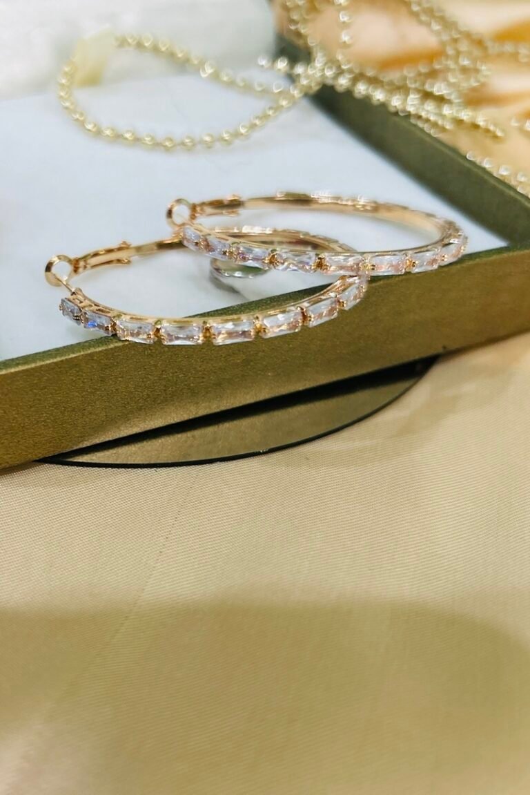 Big round golden bali