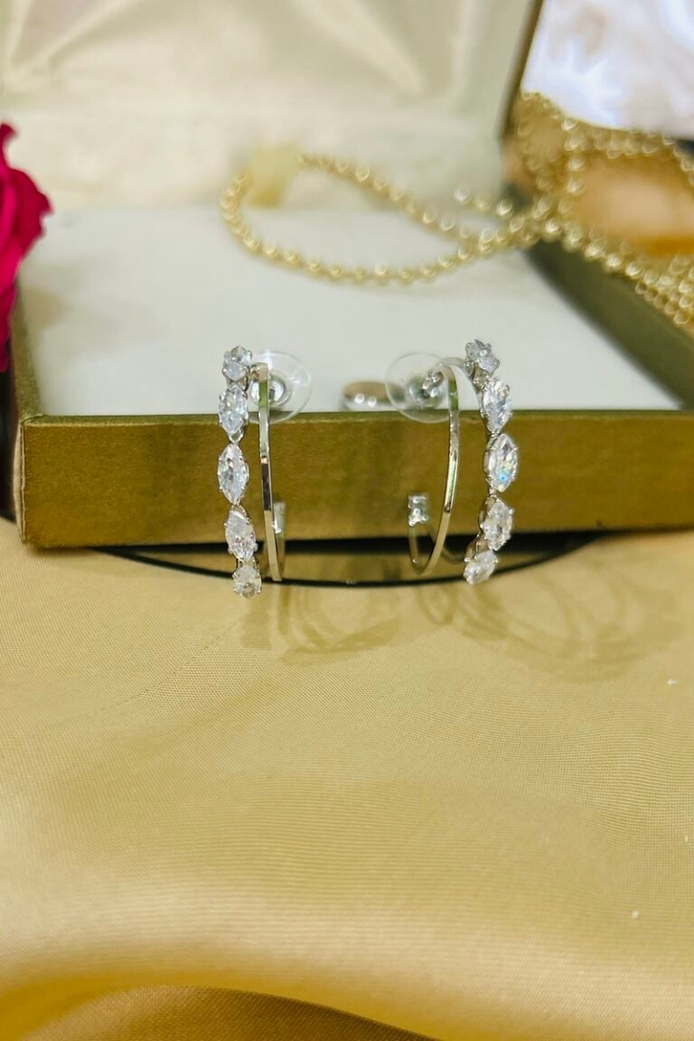 Small round silver bali